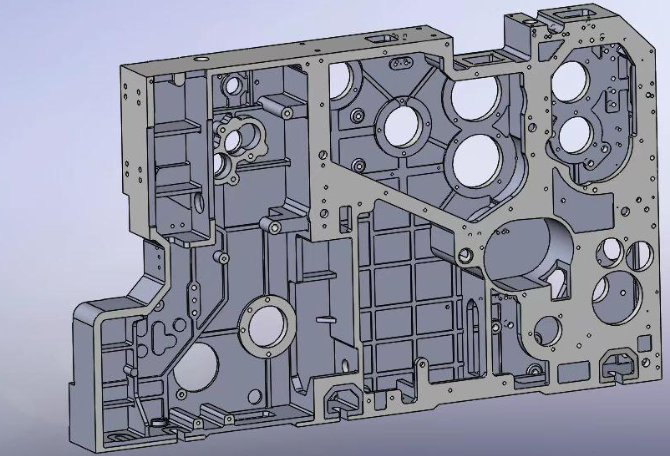 4 Bolt Heavy Structure Wall 3D View